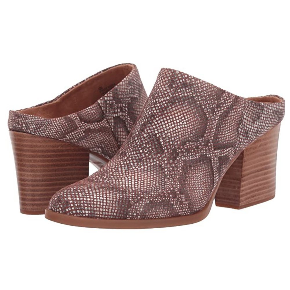 NEW BORN Eustis Snakeskin Mule - Picture 4 of 16